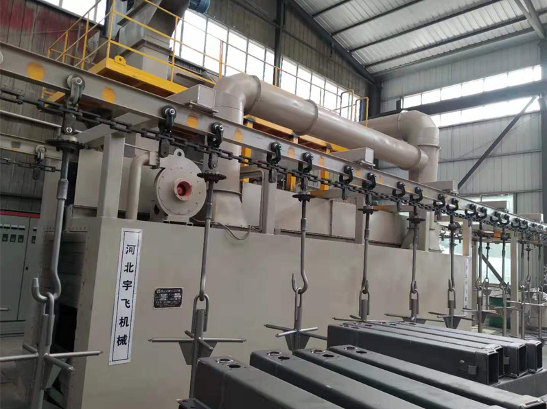 懸掛鏈通過(guò)式拋丸清理機(jī)，可定做
